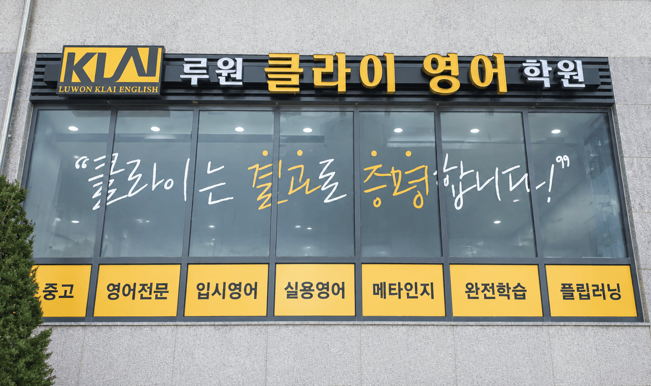 루원클라이 1관 Main Entrance